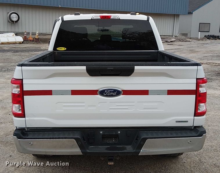 image for item DU3704 2022 Ford F150 SuperCrew pickup truck