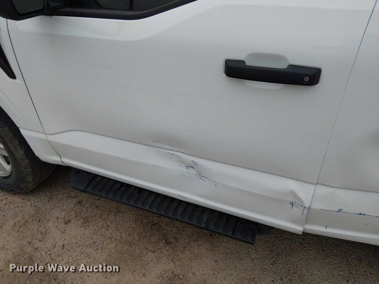 image for item DU3704 2022 Ford F150 SuperCrew pickup truck