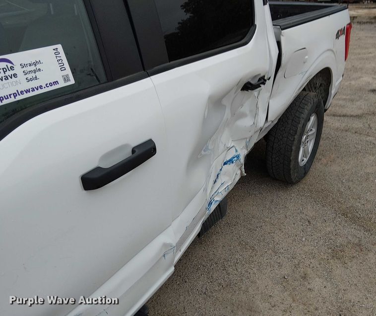 image for item DU3704 2022 Ford F150 SuperCrew pickup truck