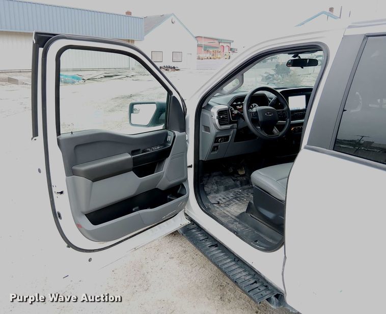 image for item DU3704 2022 Ford F150 SuperCrew pickup truck