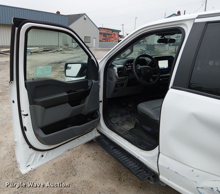 image for item DU3704 2022 Ford F150 SuperCrew pickup truck