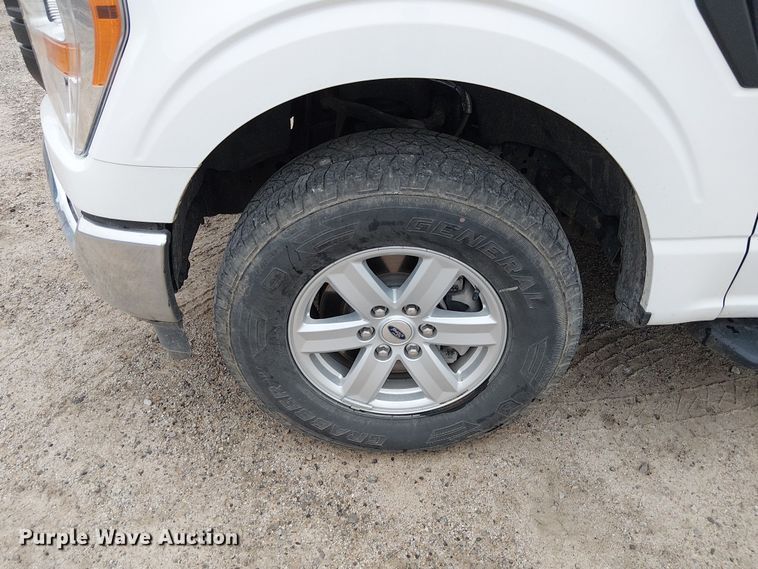 image for item DU3704 2022 Ford F150 SuperCrew pickup truck