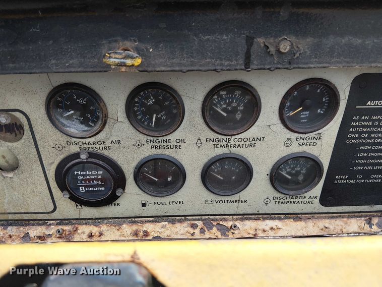 image for item DU3707 1997 Ingersoll-Rand P250WJD air compressor