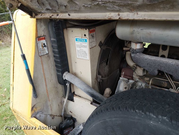 image for item DU3707 1997 Ingersoll-Rand P250WJD air compressor