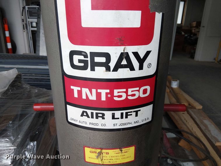 image for item DU3712 Gray  TNT 550 air lift