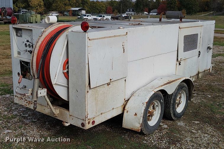 image for item DU3723 Meyers RJ-0635 sewer jetter trailer