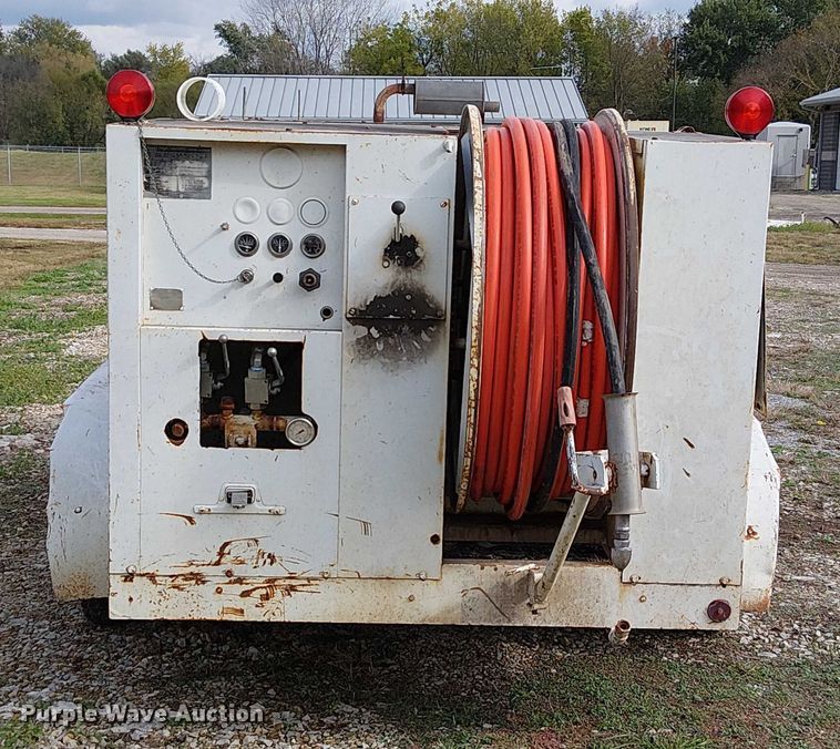 image for item DU3723 Meyers RJ-0635 sewer jetter trailer