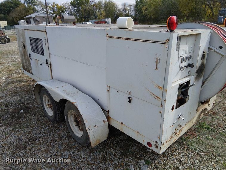 image for item DU3723 Meyers RJ-0635 sewer jetter trailer