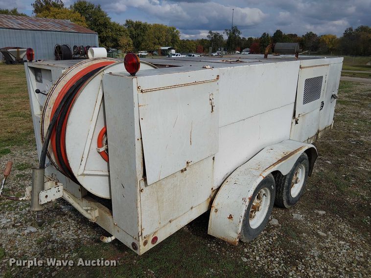 image for item DU3723 Meyers RJ-0635 sewer jetter trailer