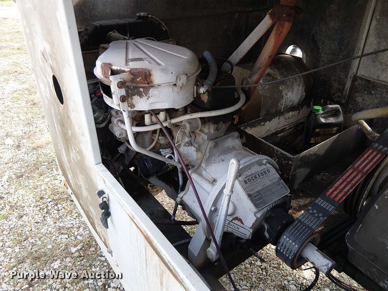 image for item DU3723 Meyers RJ-0635 sewer jetter trailer