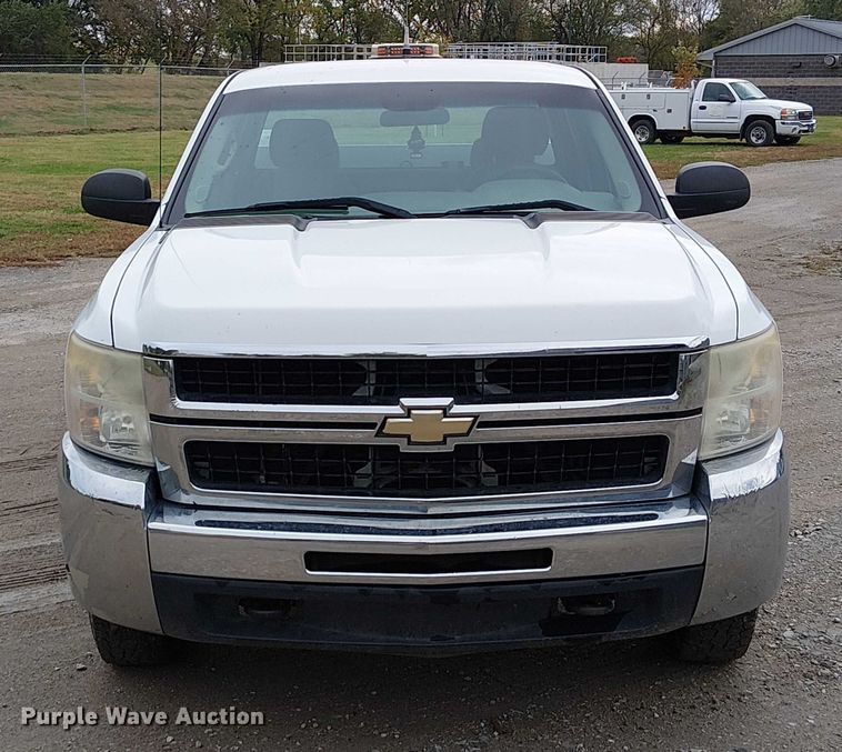 image for item DU3724 2009 Chevrolet 2500HD Ext. Cab utility bed pickup truck