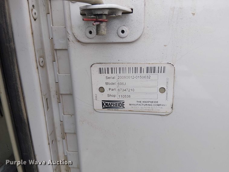 image for item DU3724 2009 Chevrolet 2500HD Ext. Cab utility bed pickup truck