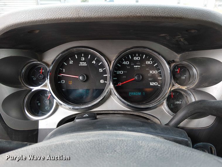 image for item DU3724 2009 Chevrolet 2500HD Ext. Cab utility bed pickup truck