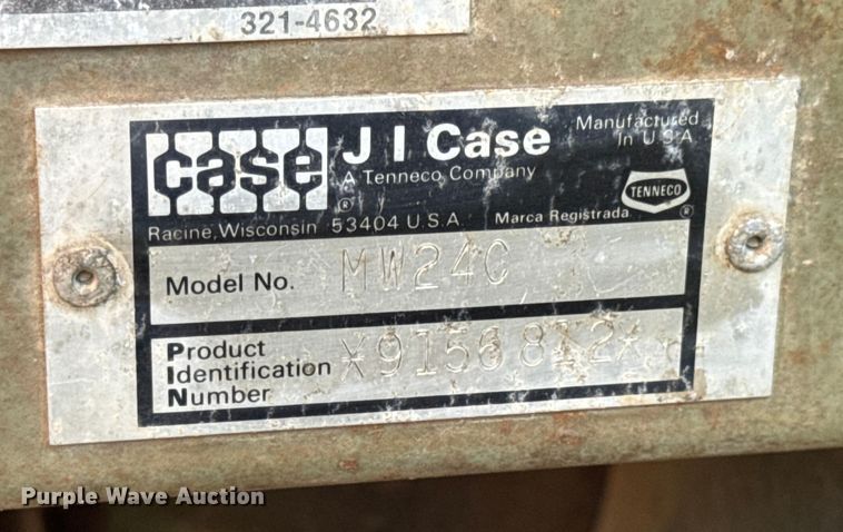 image for item DW6665 1984 Case MW24C wheel loader