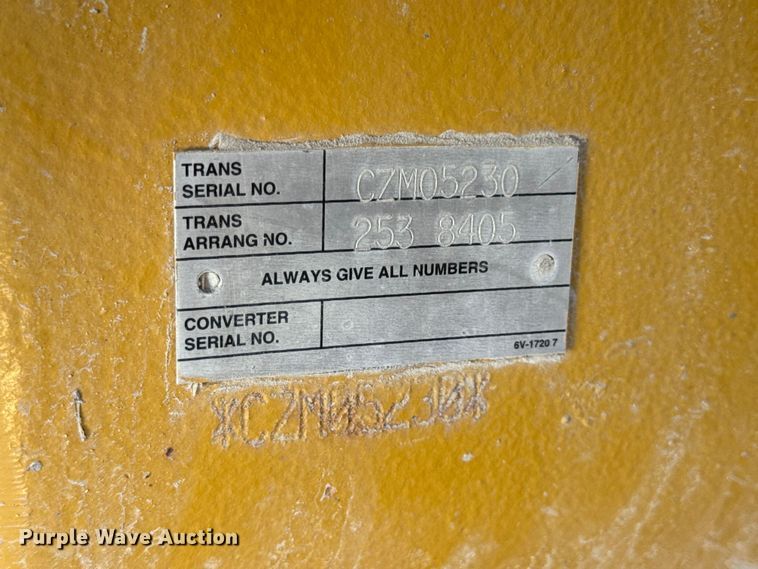 image for item DW6666 2009 Caterpillar 140M motor grader