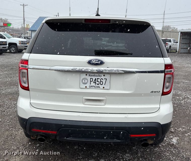 image for item DW7252 2011 Ford Explorer SUV