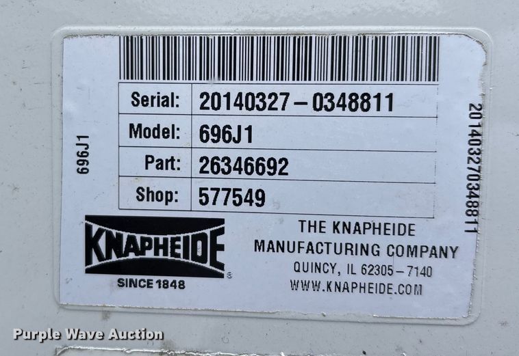 image for item DW7255 2015 Chevrolet Silverado 2500HD utility bed pickup truck