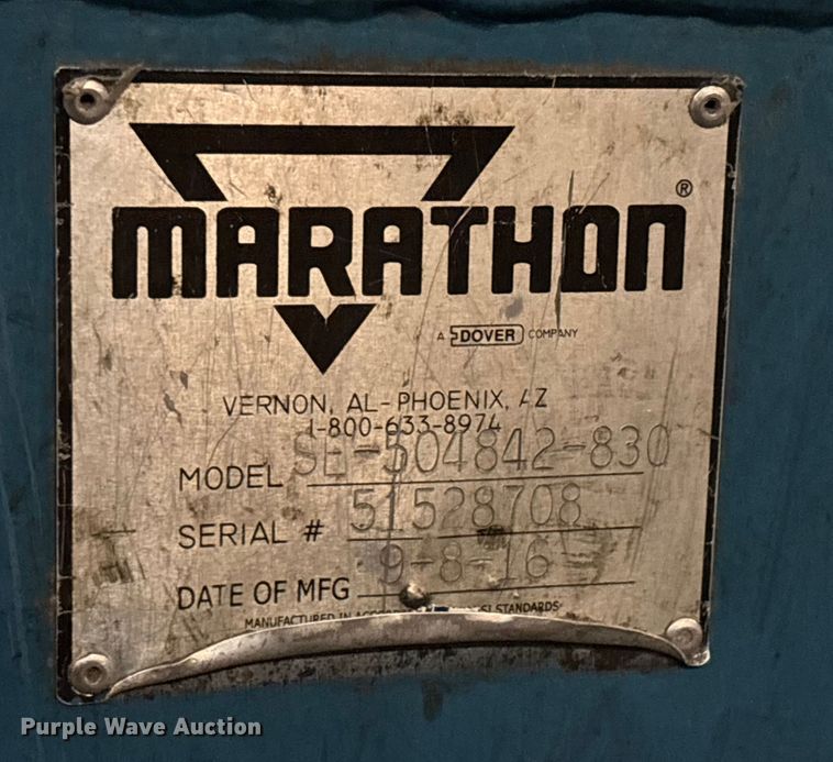 image for item DW7257 2016 Marathon SE-504842-830 carboard baler