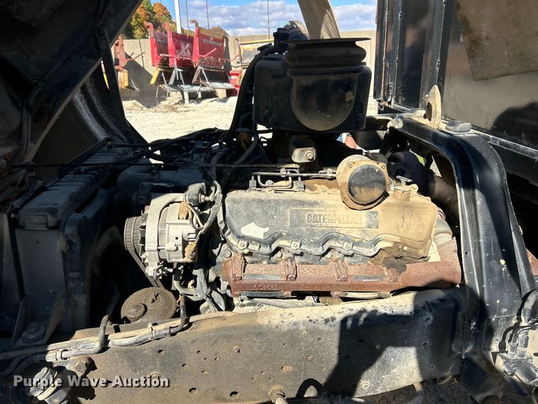 image for item DX1494 1990 Ford C8000 flatbed truck