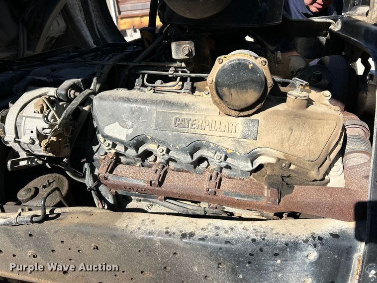 image for item DX1494 1990 Ford C8000 flatbed truck