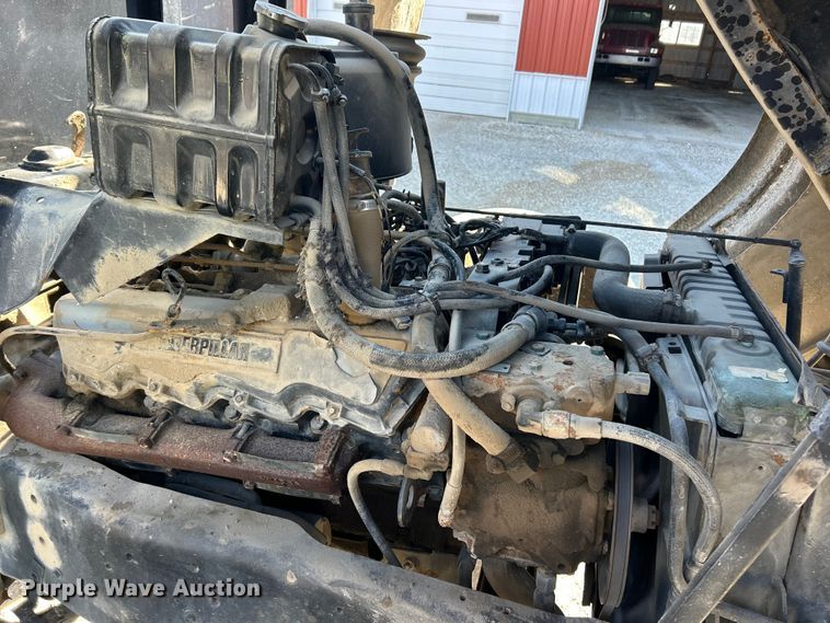 image for item DX1494 1990 Ford C8000 flatbed truck