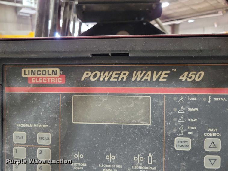 image for item DX6589 Lincoln Powerwave 450 welder