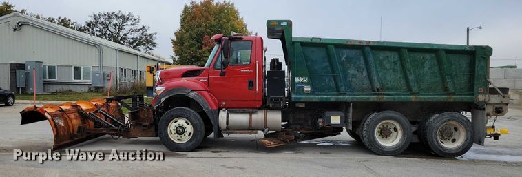 image for item DX6591 2011 International  Work Star 7500 dump truck
