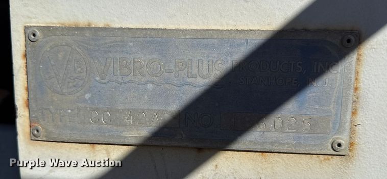 image for item DY8320 Vibro-Plus CC42A double drum roller