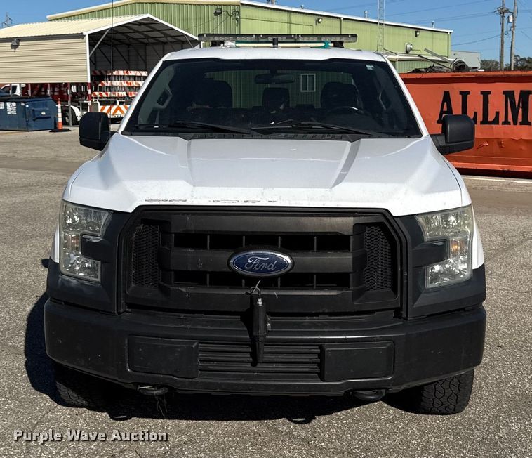 image for item DY8458 2016 Ford F150 XL SuperCab pickup truck
