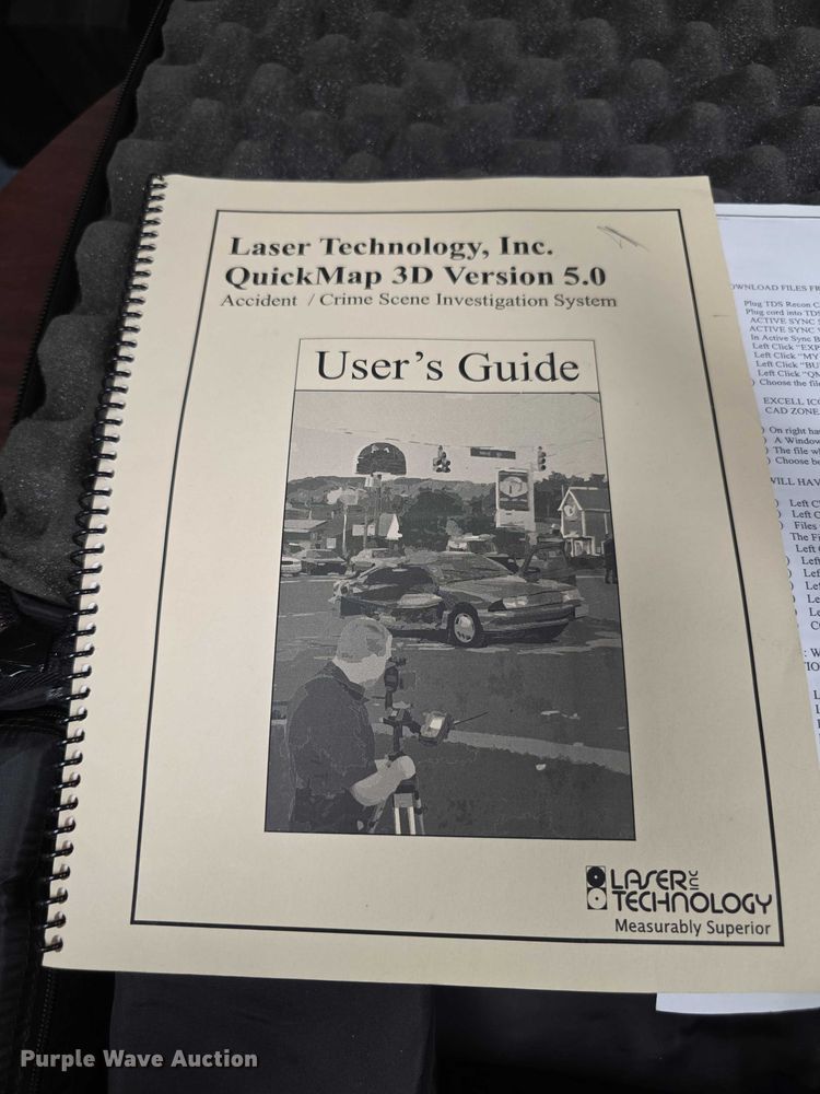 image for item DZ3513 Lidar Laser Technology QM3D 5.0 crime scene investigation system