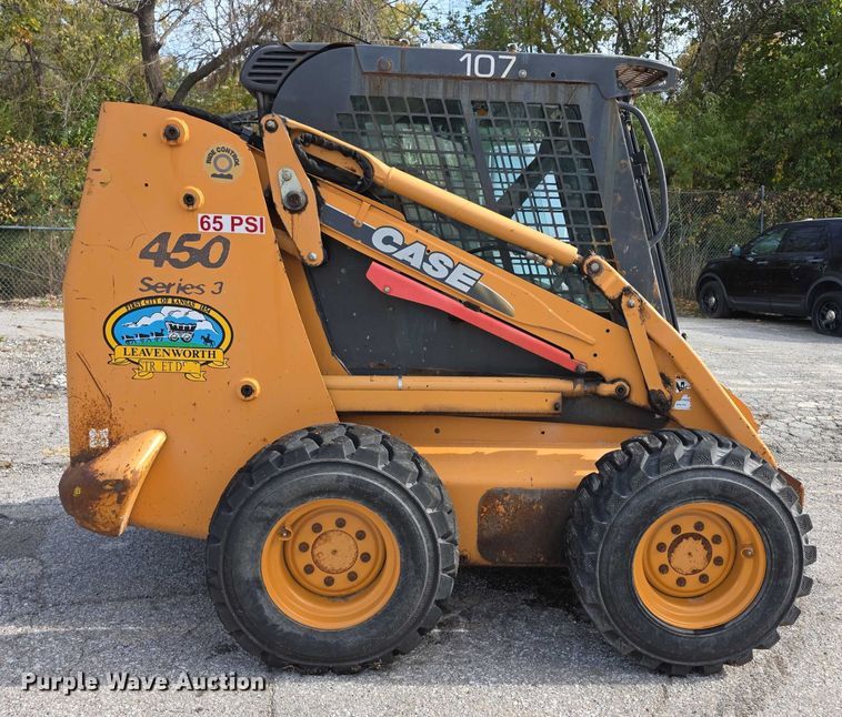 image for item DZ3516 2007 Case 450 series 3 skid steer loader