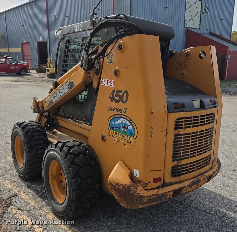 image for item DZ3516 2007 Case 450 series 3 skid steer loader