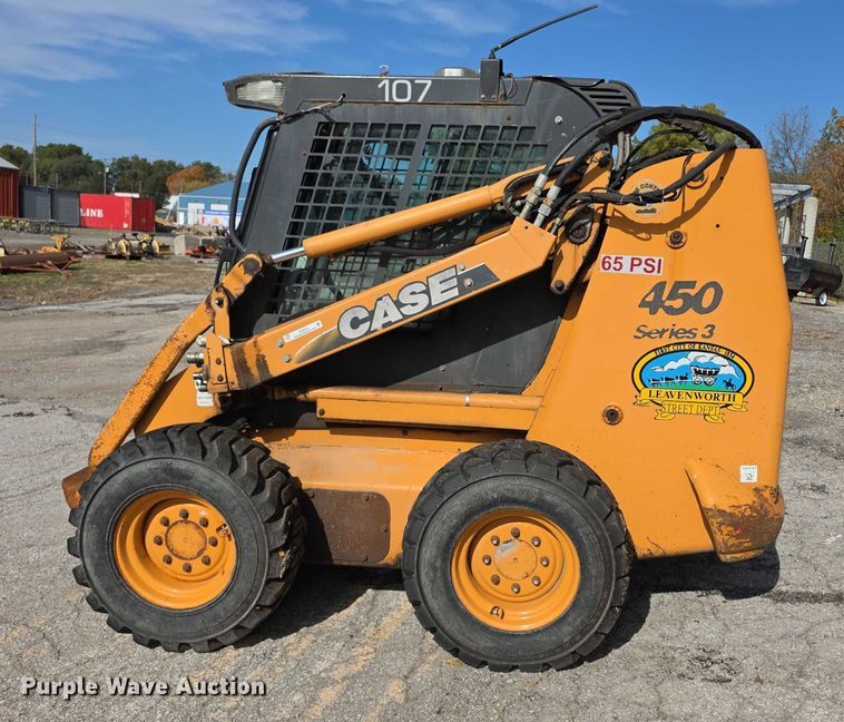 image for item DZ3516 2007 Case 450 series 3 skid steer loader