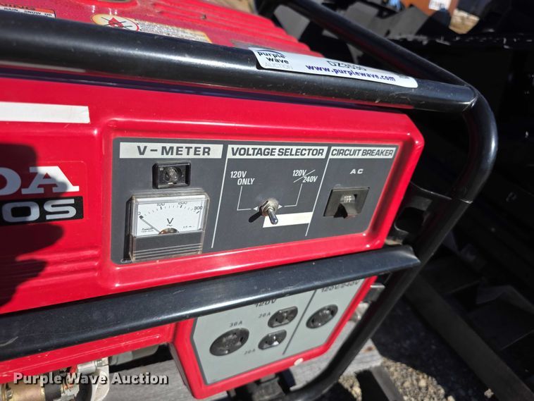 image for item DZ3530 Honda EM5000S generator