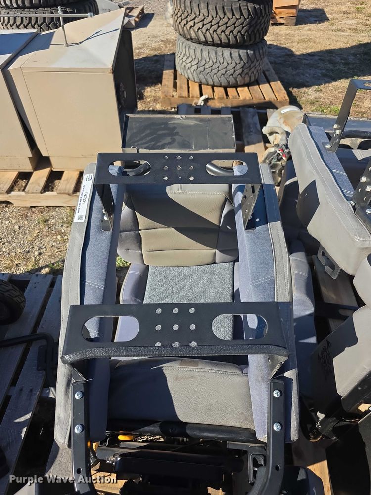 image for item DZ3531 (4) fire truck rear seats