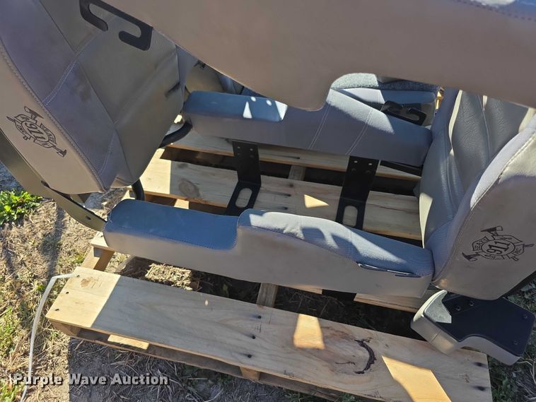 image for item DZ3531 (4) fire truck rear seats