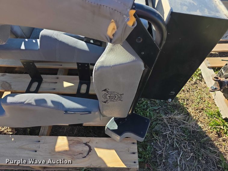 image for item DZ3531 (4) fire truck rear seats