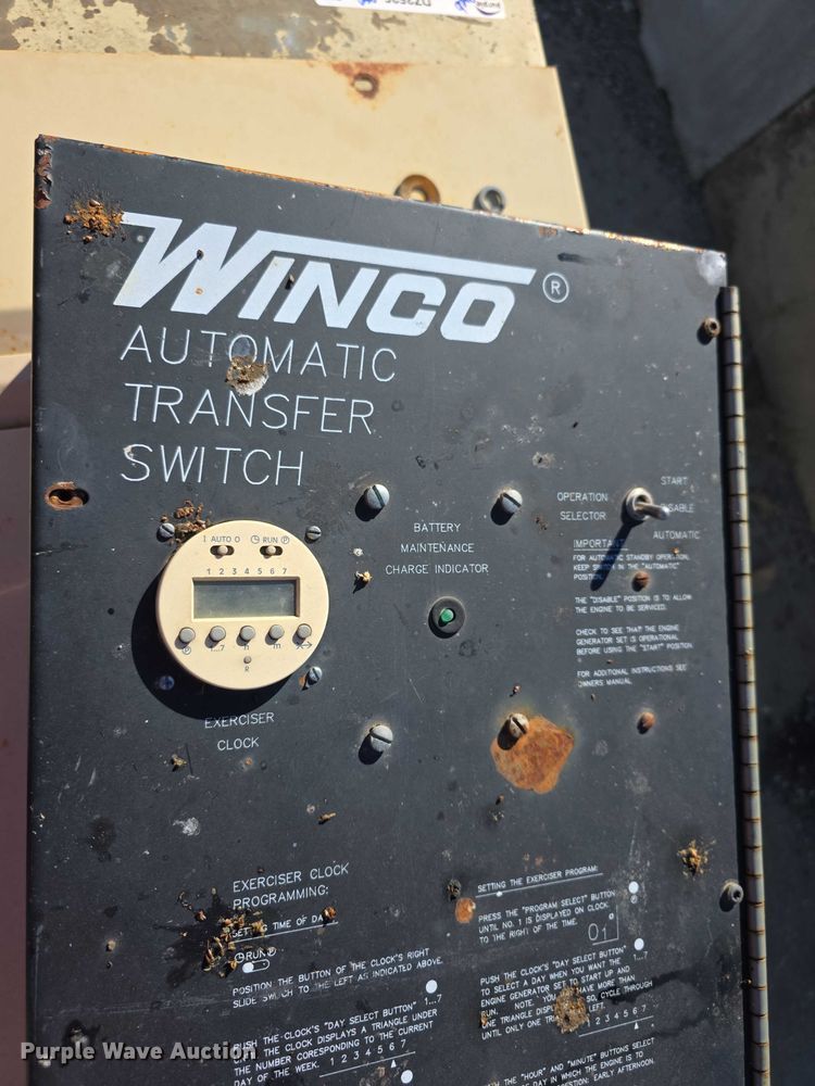 image for item DZ3535 Winco generator