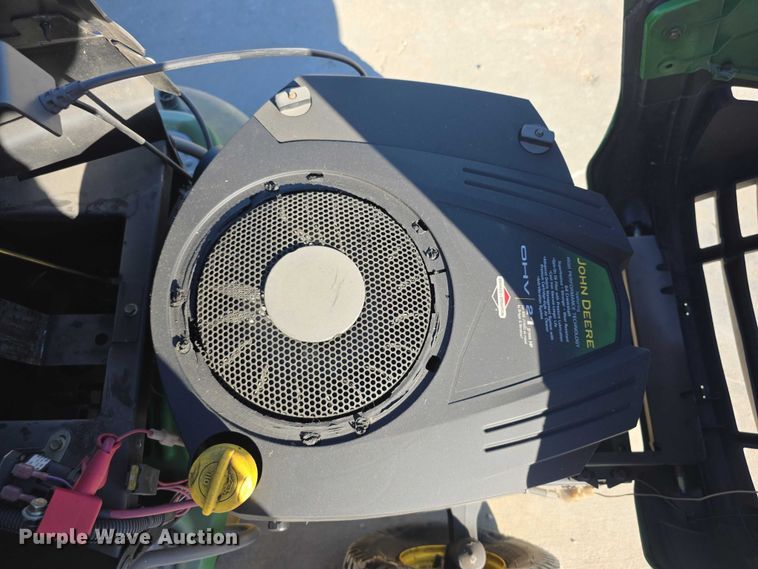 image for item DZ3537 2010 John deere LA125 riding mower lawn mower