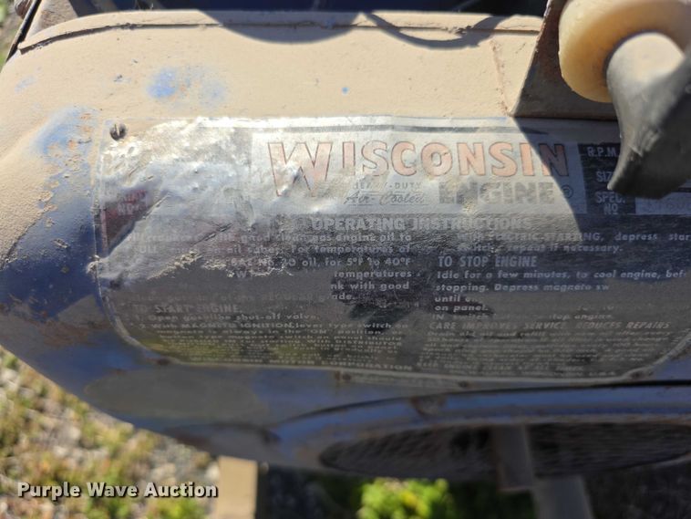 image for item DZ3541 Wisconsin WF40 water pump