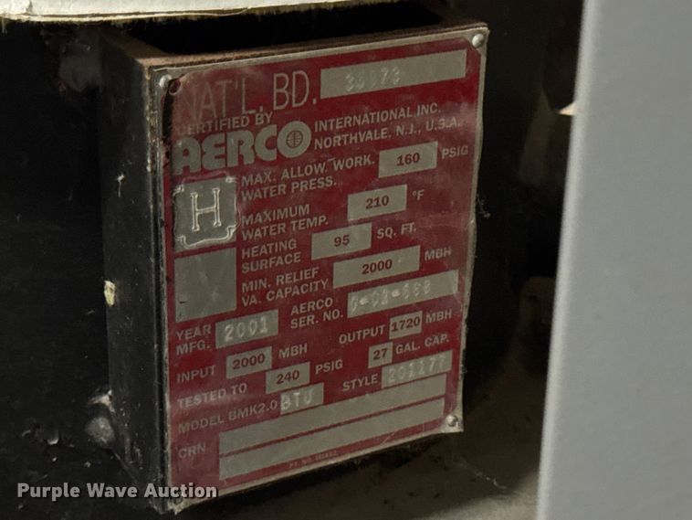 image for item EA1975 Benchmark 2.0 boiler