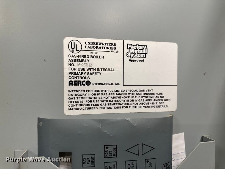 image for item EA1976 Benchmark 2.0 boiler