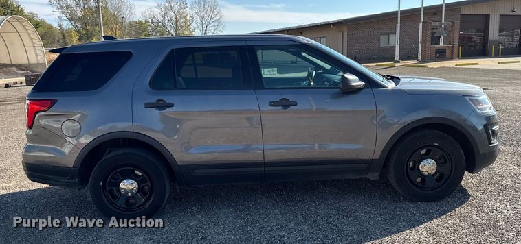 image for item EA1988 2018 Ford Explorer Police Interceptor SUV