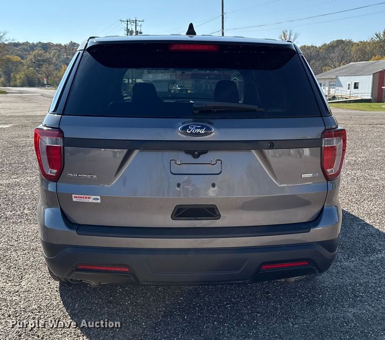 image for item EA1988 2018 Ford Explorer Police Interceptor SUV