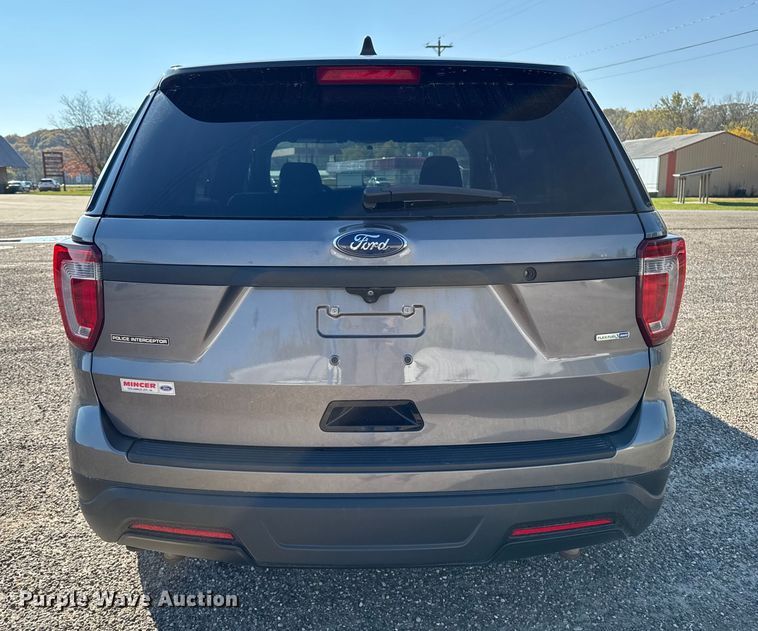 image for item EA1988 2018 Ford Explorer Police Interceptor SUV