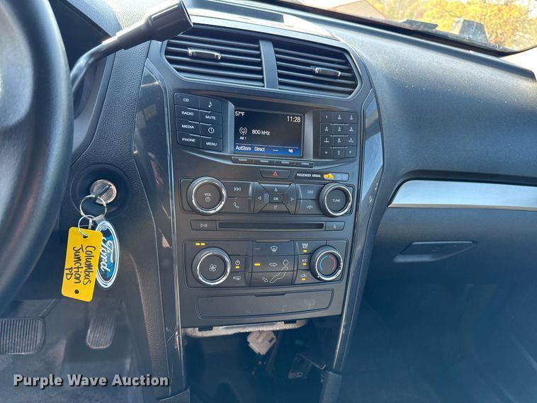 image for item EA1988 2018 Ford Explorer Police Interceptor SUV