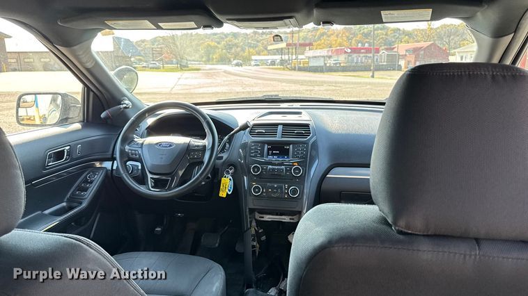 image for item EA1988 2018 Ford Explorer Police Interceptor SUV