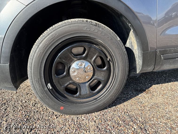 image for item EA1988 2018 Ford Explorer Police Interceptor SUV