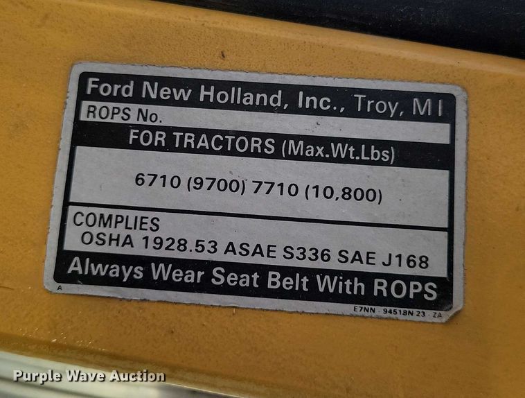 image for item EA2704 Ford 7710 Tiger Special tractor