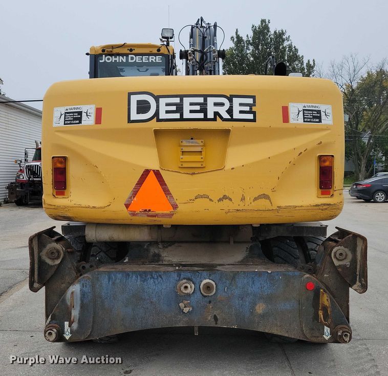 image for item EA2706 2012 John Deere 190D W wheeled excavator